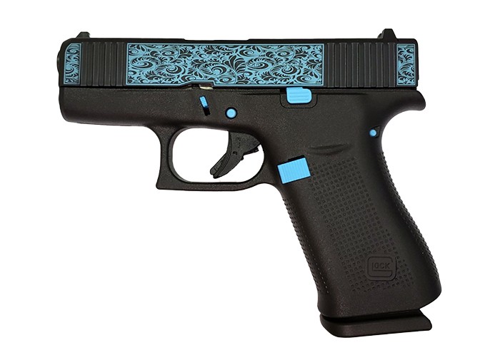 GLOCK*43X 9MM BLUE SCROLL PX4350204BS - Taurus Savings